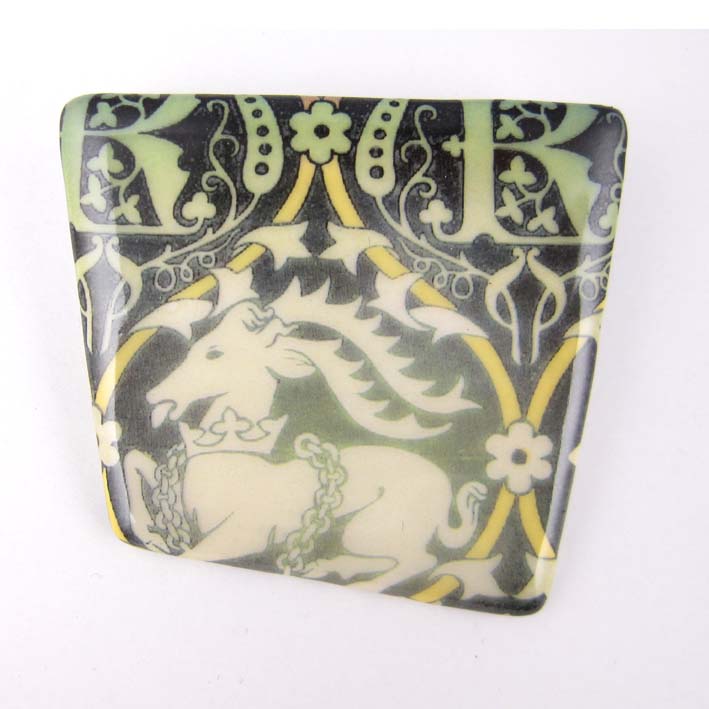 House of Lords Green hind brooch